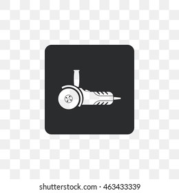Icon angle grinder.