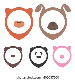 Icon animals for pointers on the map
