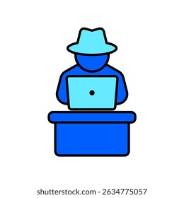 Symbol ein anonymes, einzeln auf sauberem Hintergrund.