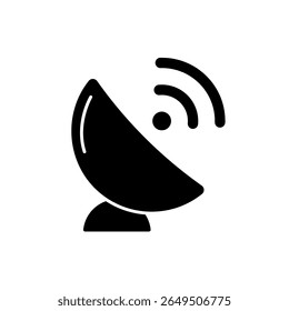 Icon a antenna, isolated against a clean background.
