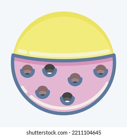 Icon Anti Pill. suitable for sportswear symbol. doodle style. simple design editable. design template vector. simple illustration
