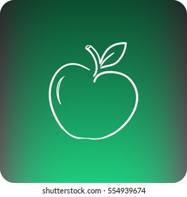 icon of apple