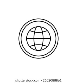 Icono de una aplicación, aislado contra un fondo limpio.
