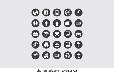 icon for application and web vector logo