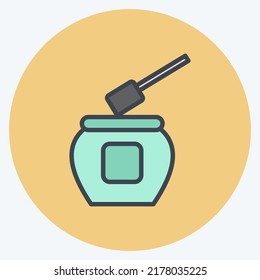 Aplicador de iconos. adecuado para el símbolo Spa. estilo mate de color. diseño simple editable. vector de plantilla de diseño. ilustración de símbolo simple