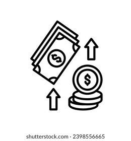 Icon of appreciation of value for money
