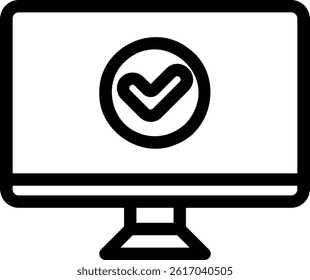 an icon with an approve theme that is commonly used in the world of work or offices