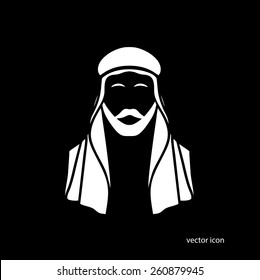 icon Arab sheikh