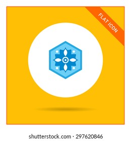 Icon of Arabic hexagon ornament
