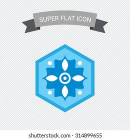Icon of Arabic hexagon ornament