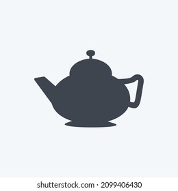 Icon Arabic Tea - Glyph Style - Simple illustration,Design Icon vector, Good for prints, posters, advertisements, announcements, info graphics, etc.