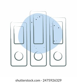 Icon Archive. related to Book symbol. Color Spot Style. simple design illustration