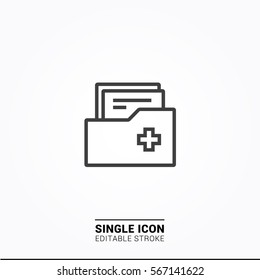 Icon Archive Report Single Icon Graphic Design