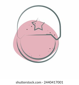 Icon Army Helmet. related to Military And Army symbol. Color Spot Style. simple design illustration