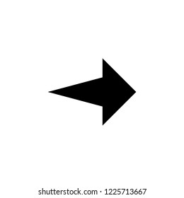 Icon of Arrow, Direction, Navigation, Pointing, Cursor. Editable vector stroke 64x64 Pixel.