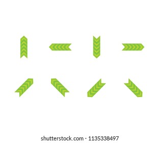 Icon arrow symbol abstract triangle, letter a, airplane sign aircraft, mountain