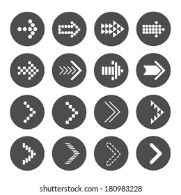 Icon Arrow , vector illustration