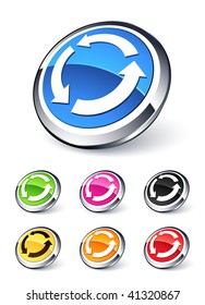 icon arrows recycling