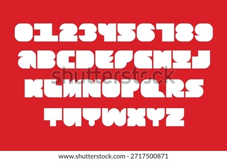 icon art design text font vector bold number abc letter type art design vector template style red white 
