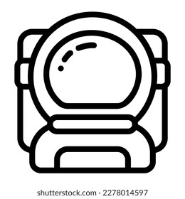 Icon Astronaut can be used for web app, infographic etc