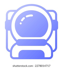 Icon Astronaut can be used for web app, infographic etc