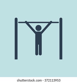 Icon of Athlete. EPS-10.