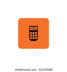 Icon ATM keypad and POS-Terminal.