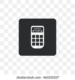 Icon ATM keypad and POS-Terminal.