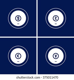 icon attach money for Web and Mobile