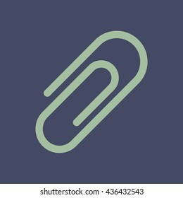 Icon of Attachment. Eps-10.