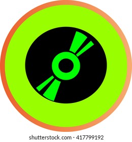 icon audio compact disc
