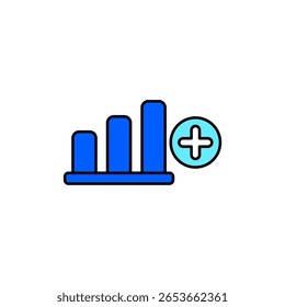 Icon a augmentation, isolated against a clean background.