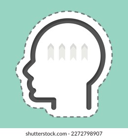 Icon Autism. related to Psychology Personality symbol. simple design editable. simple illustration