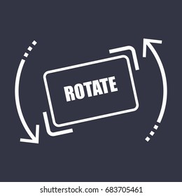 Icon of automobile (car) holder of a tablet or smartphone in a vector. Editable stroke
