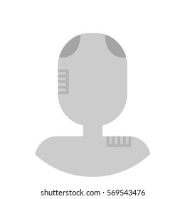 Icon avatar robot bot