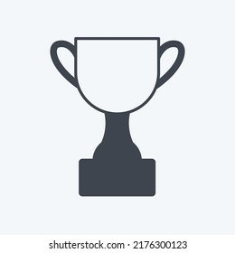 Icon Awards. suitable for digital web symbol. glyph style. simple design editable. design template vector. simple symbol illustration