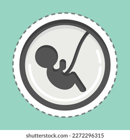 Icon Baby. related to Family symbol. simple design editable. simple illustration