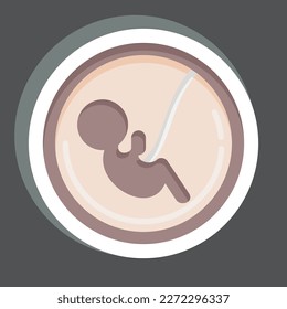 Icon Baby. related to Family symbol. simple design editable. simple illustration