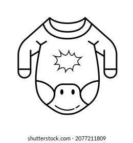icon of baby toys, baby toys vector isolated design.