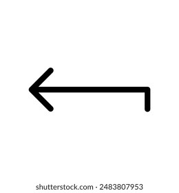 icon back for use ui ux design. design web desain apps
