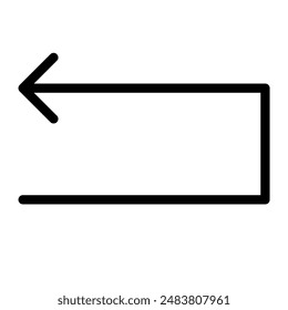 icon back for use ui ux design. design web desain apps