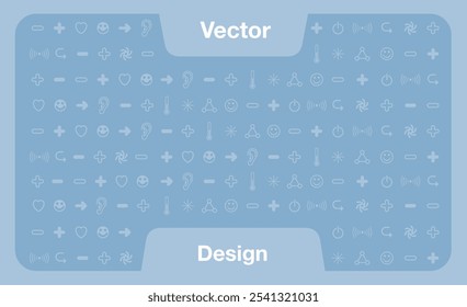 Icono de fondo de arte elemento de tarjeta de diseño de decoración Vector azul abstracto gráfico geométrico