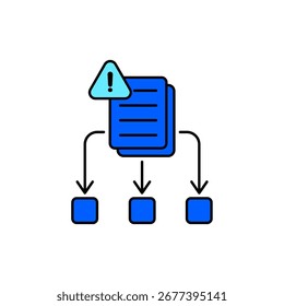 Icono de un Plan de copia de seguridad, aislado contra un fondo limpio.