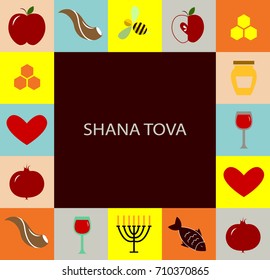 Icon or badge with signature Happy New Year.