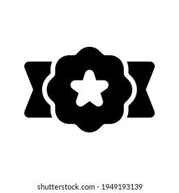 Icon Badge With Style Glyph