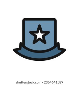 icon badge winning and star, editable file