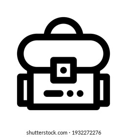 Construcción de la bolsa de iconos con el contorno de estilo