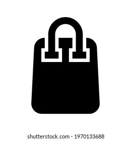 Icon Bag With Style Glyph