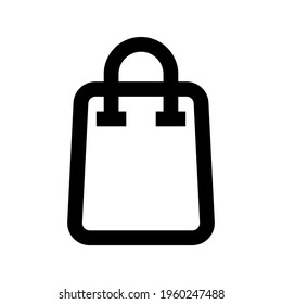 Icon Bag With Style Outline