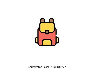 Icon  Bag Vector Graphic Perfect for school